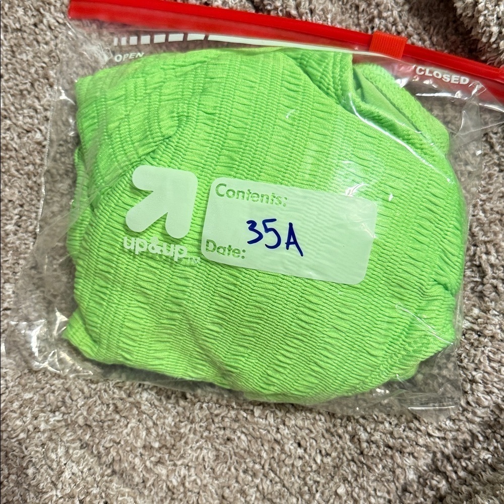 NEW Mosmann Australia One-Piece Swimsuit Small Neon Green - Picture 8 of 8